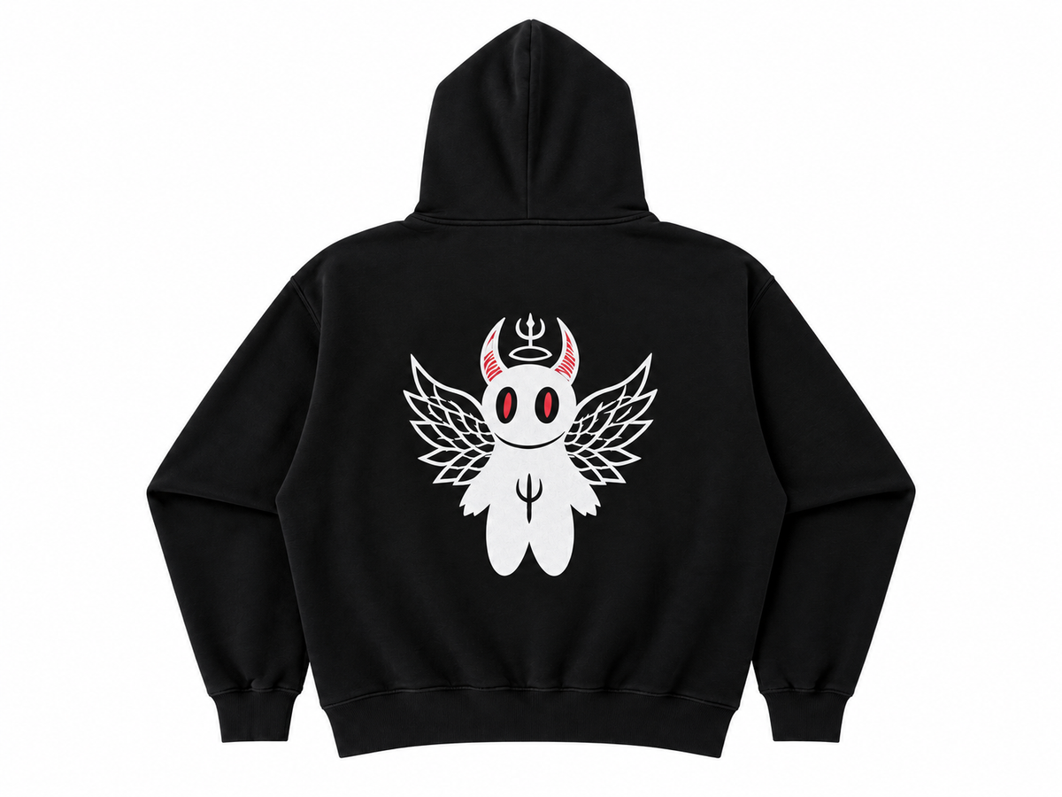 Black Zip-Up Hoodie